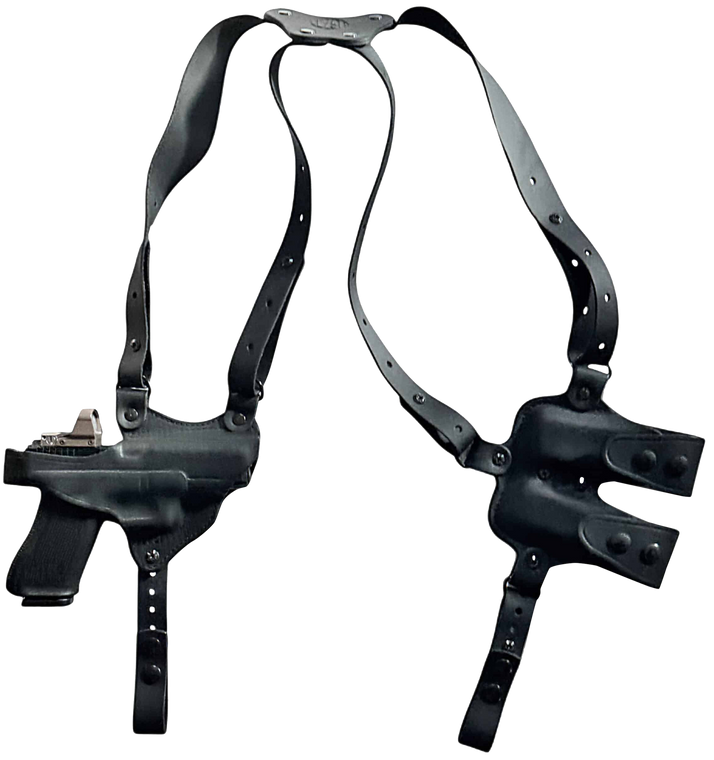 1791 Gunleather Optic Ready Shoulder Horizontal Black