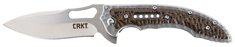 CRKT Fossil Compact 3.41" Folding Drop Point