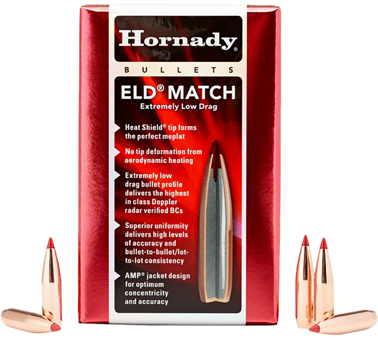 Hornady 6mm .243 109gr Extremely Low Drag-Match