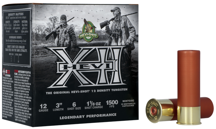 HEVI-Shot HEVI-XII 12Gauge 3" 1 3/8oz 6Shot