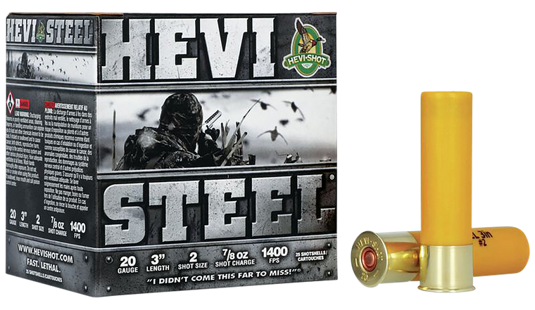 HEVI-Shot HEVI-Steel 20Gauge 3" 7/8oz 2Shot 25