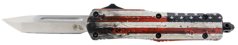 Templar Knife Gen II Wood US Flag