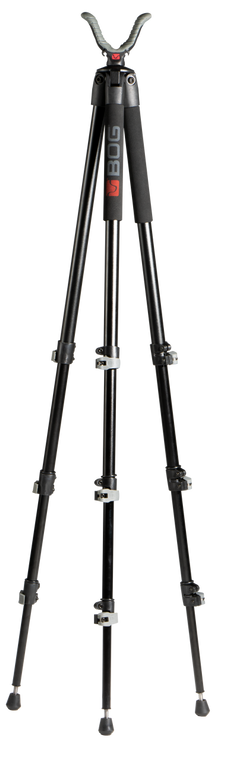 Bog-Pod Folding Tripod Adrenaline made of Black