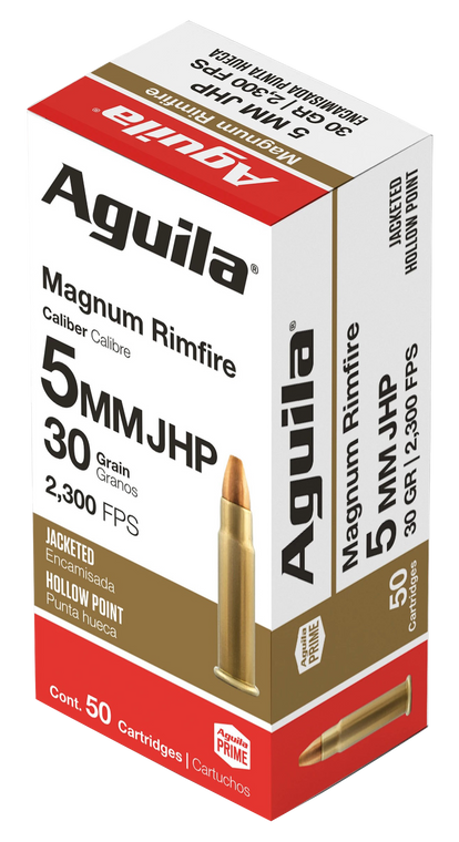 Aguila 5mm Rem Mag 30gr Semi Jacketed