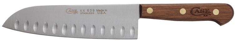 CASE 0 SANTOKU KNIFE 7IN W/SOLID HANDLE