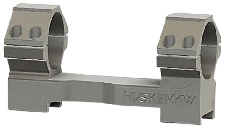Huskemaw Optics Crossfield Scope Mount/Ring Combo Silver