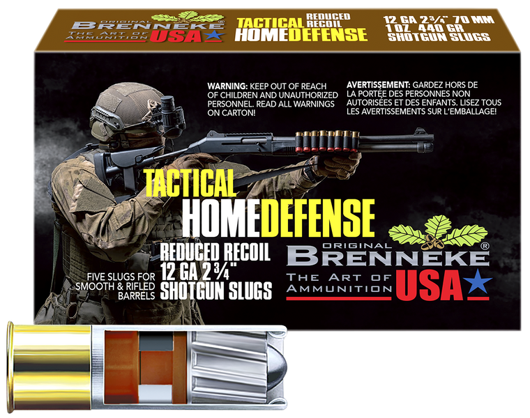 Brenneke THD Home Defense 12Gauge 2.75" 1oz