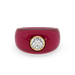 Beetroot Dome Ring