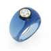 Denim Blue Dome Ring