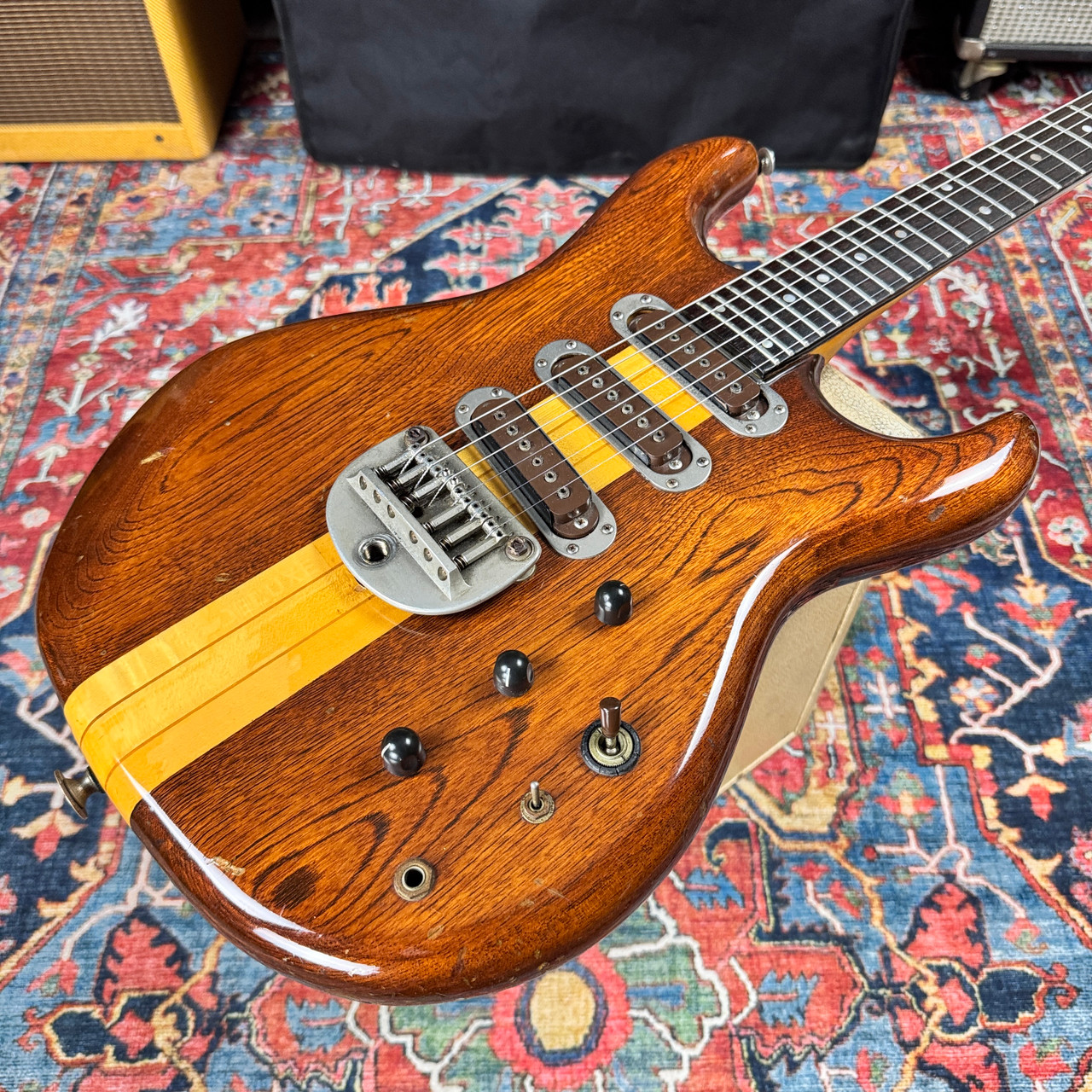 1980 Greco GOII 700 Neck Through - Ash Body