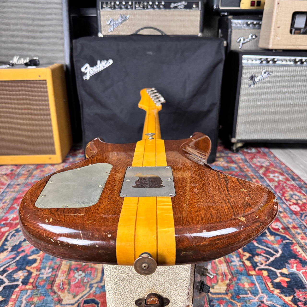 Video* 1980 Greco GOII 700 Neck Through - Ash Body