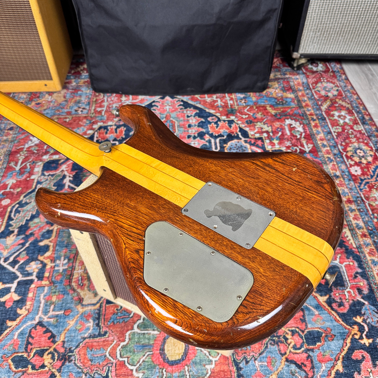 Video* 1980 Greco GOII 700 Neck Through - Ash Body