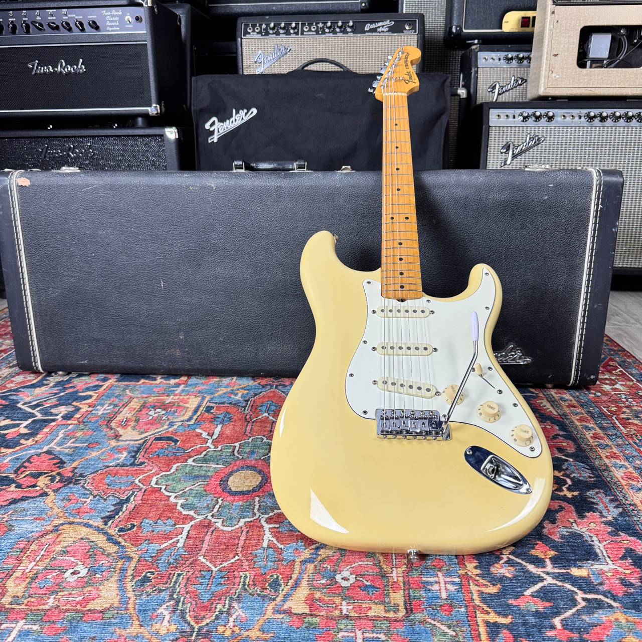 【希少美品】Fender USA Dan Smith Standard Used Fender USA / Dan Smith Stratocaster Black S/N E328064