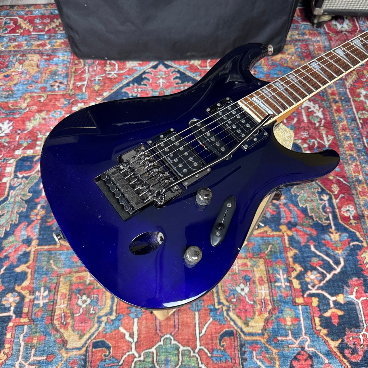 Ibanez アイバニーズ S540 LTD 1997年製 フジゲン製 Ibanez S540 LTD Custom Model 1997 Quantum Pickups - Jewel Blue