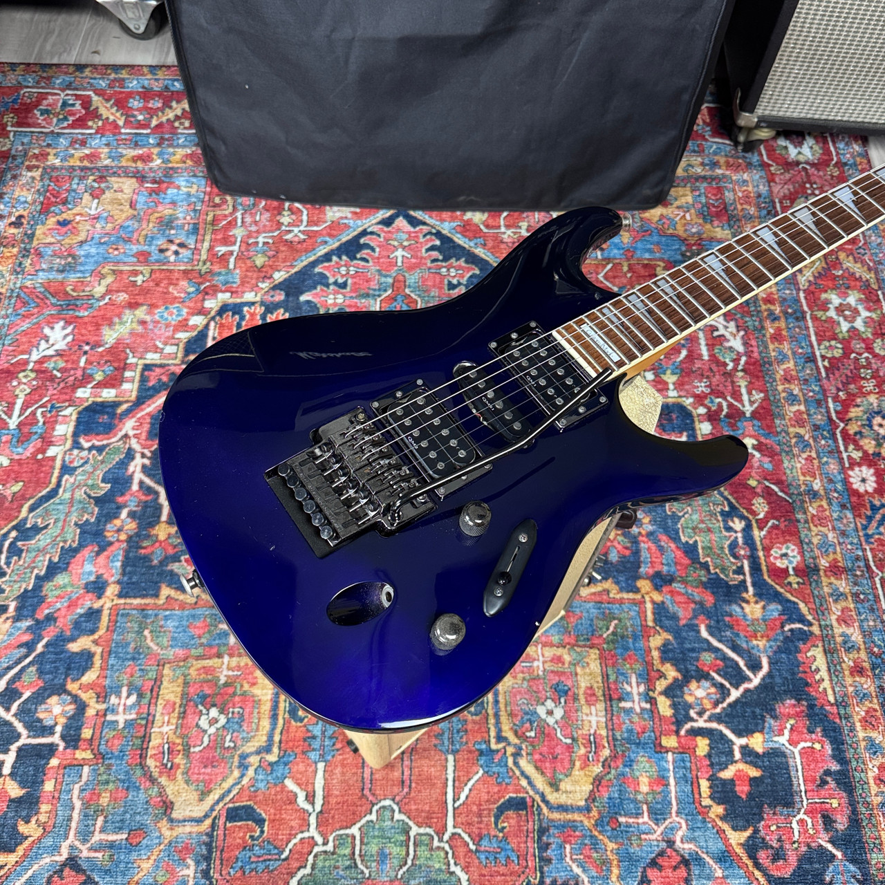 Ibanez アイバニーズ S540 LTD 1997年製 フジゲン製 Ibanez S540 LTD Custom Model 1997 Quantum Pickups - Jewel Blue
