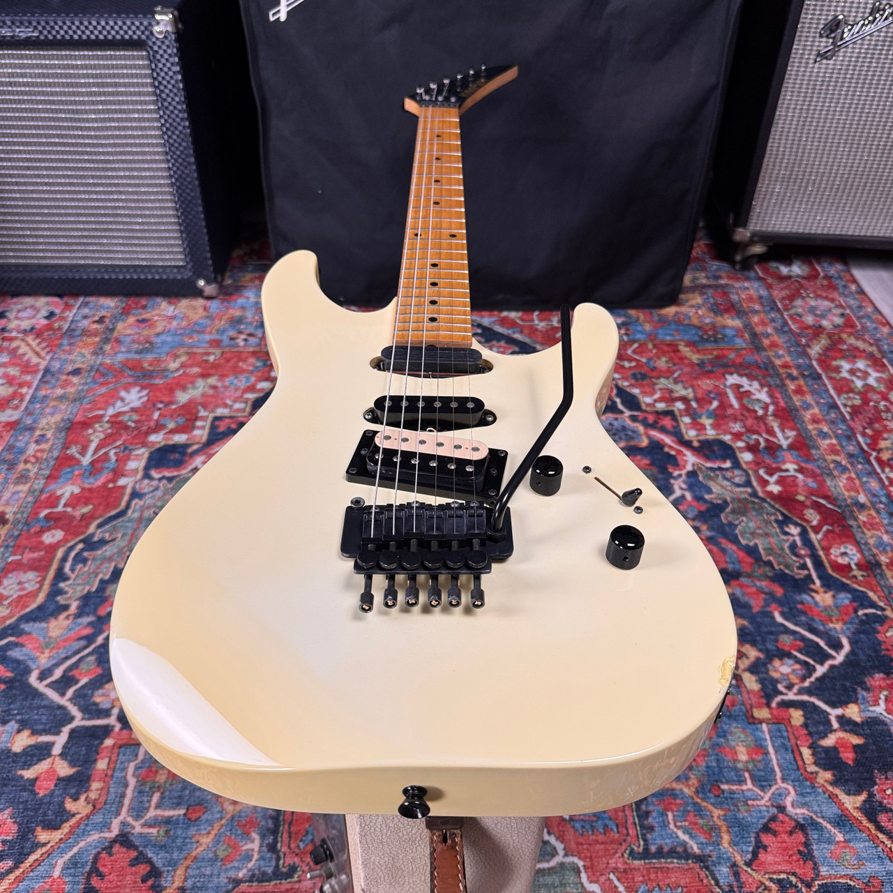 Kramer LK3-SW 1980's by ESP w/Maple Fretboard & Power Rails PU