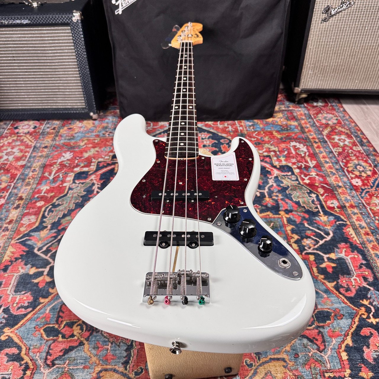 Fender Japan Traditional II 60's Jazz Bass 2022 - Arctic White