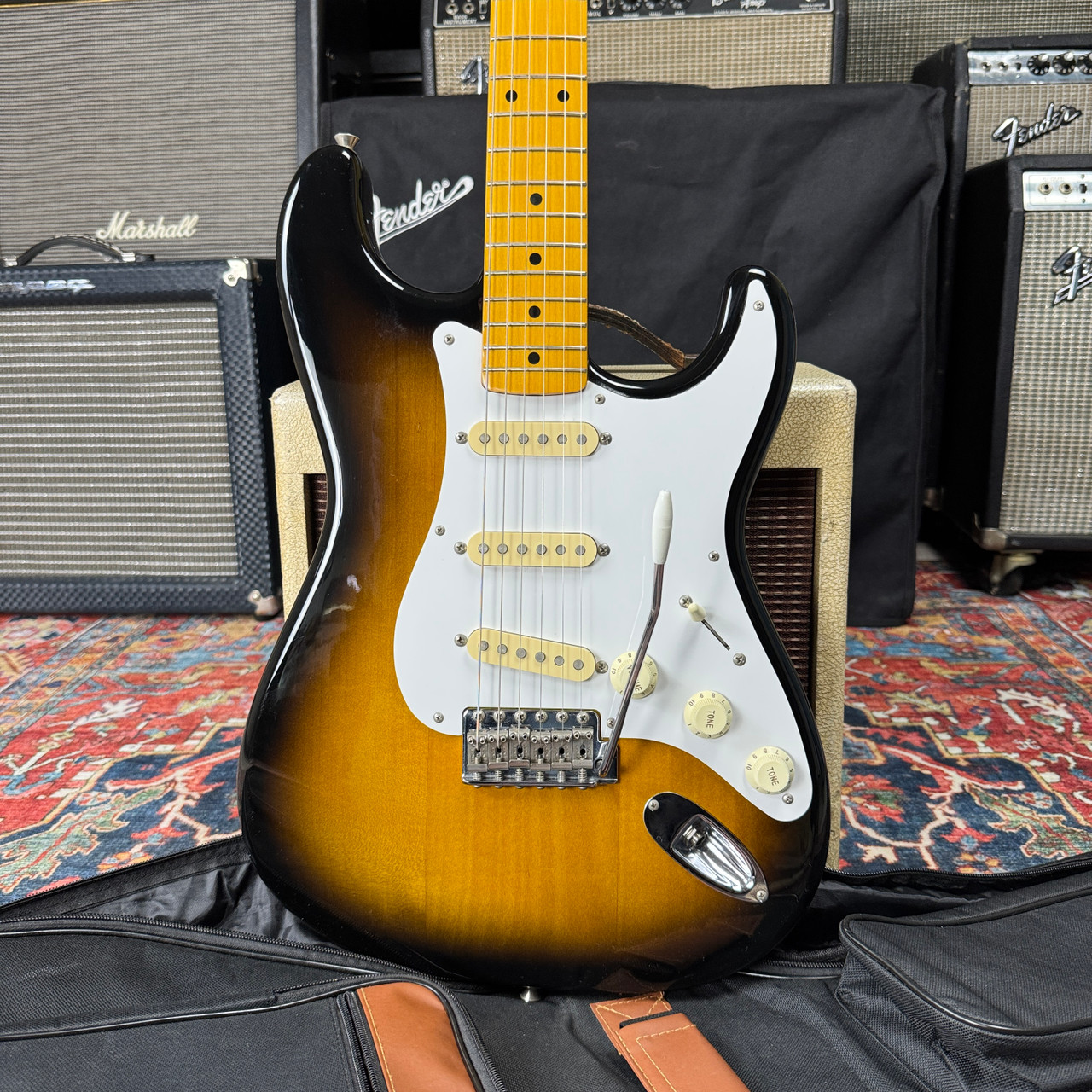 fender stratocaster ST57 CAR 1987年製 Fender Japan ST57 1987年製 ストラトキャスター CAR - メルカリ