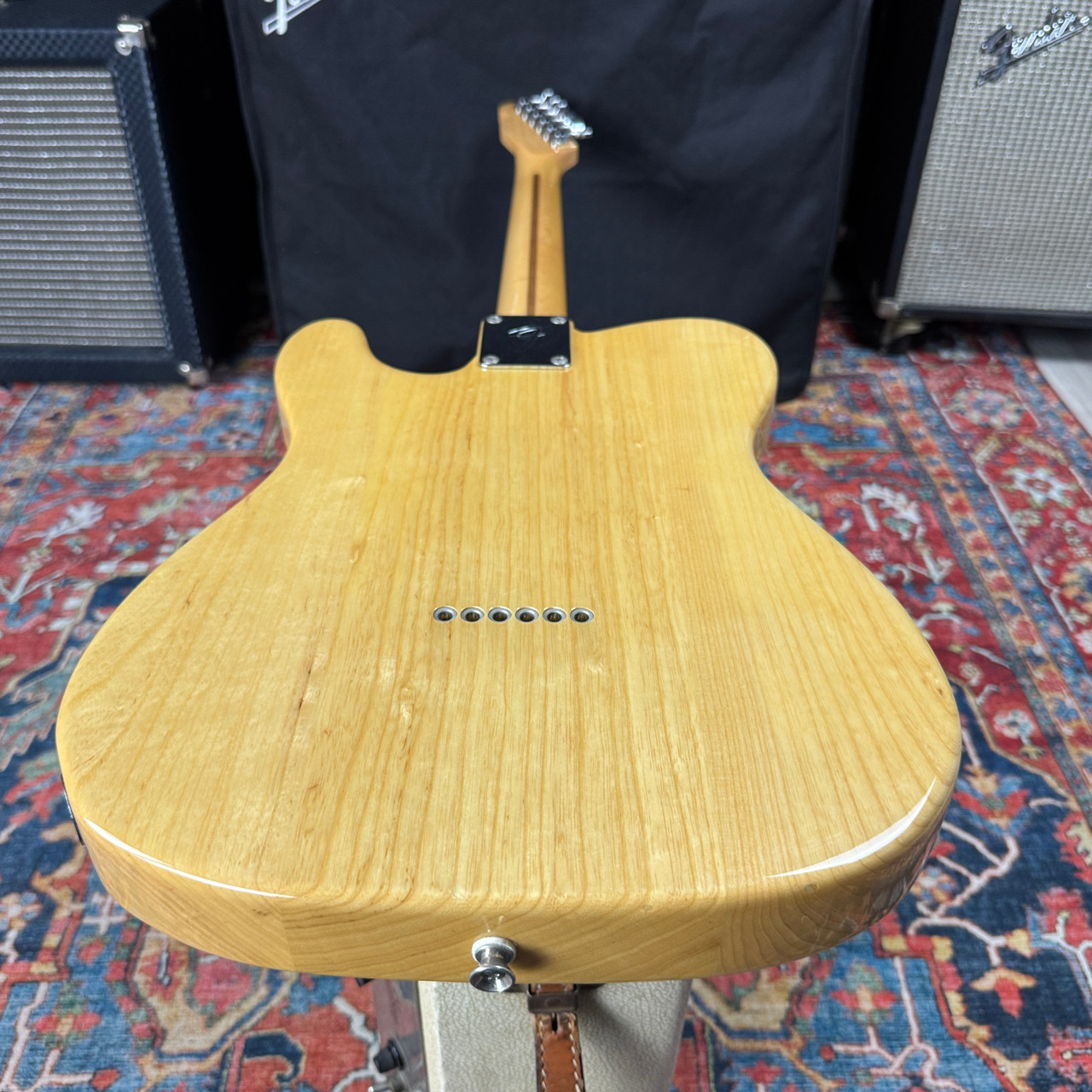 美品 Fender Japan TL-71 CAR Telecaster Rex and the Bass: 2008 Fender Japan Telecaster All Black TL