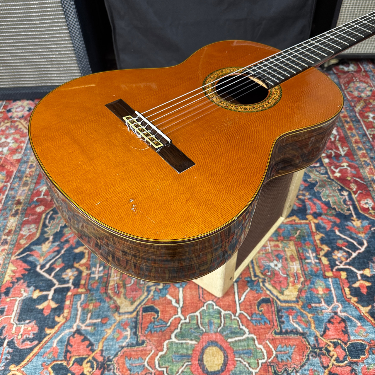 70’s YAMAHA GC-15M ジャパンビンテージギター Yamaha GC-15S by Toshihiro Kato 1977 All Solid 9-Fan Bracing