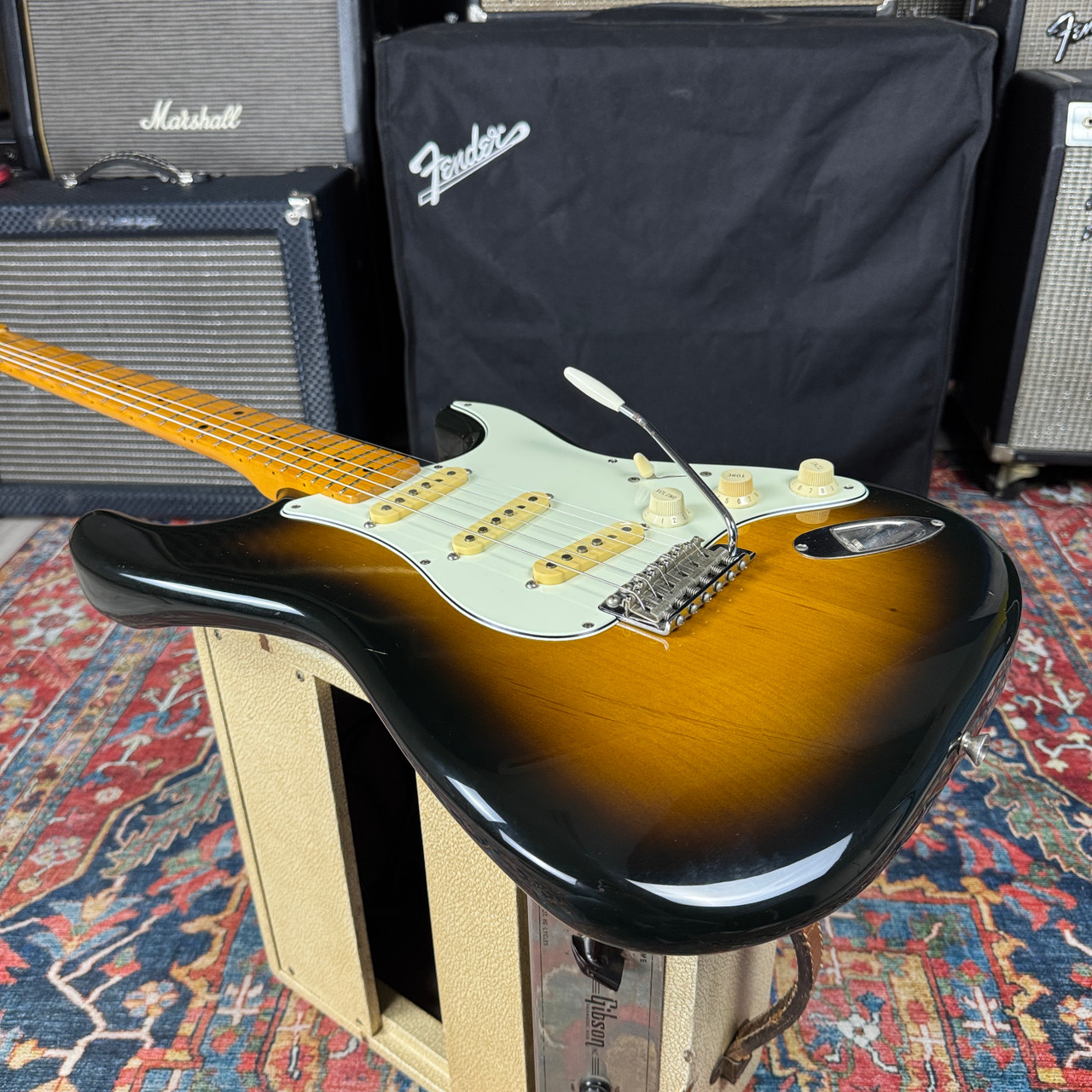 1990 Fender Stratocaster 1957 Reissue ST57-650 US Vintage PU's