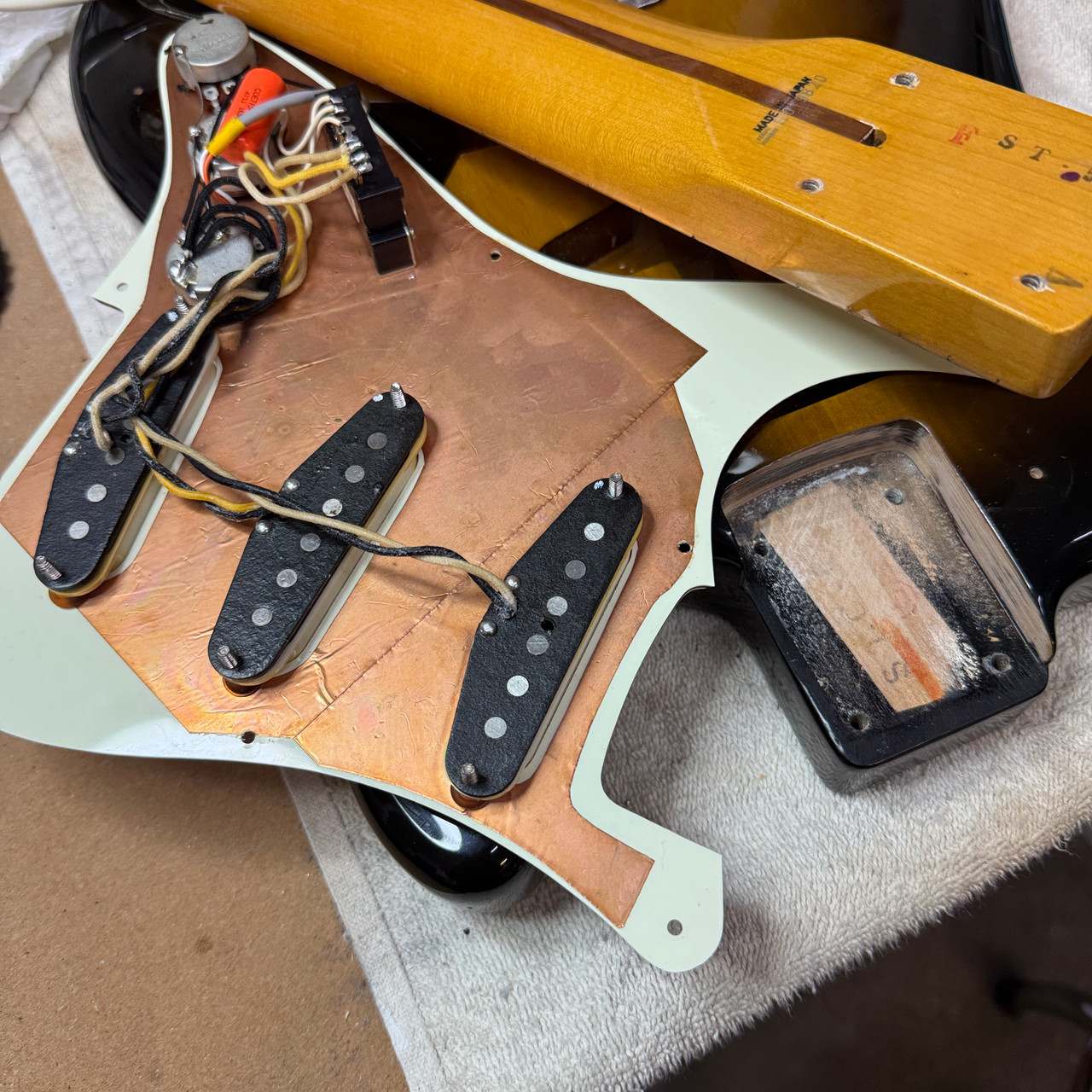 Fender Stratocaster 1957 Reissue ST57-650 US Vintage PU's MIJ - 1990