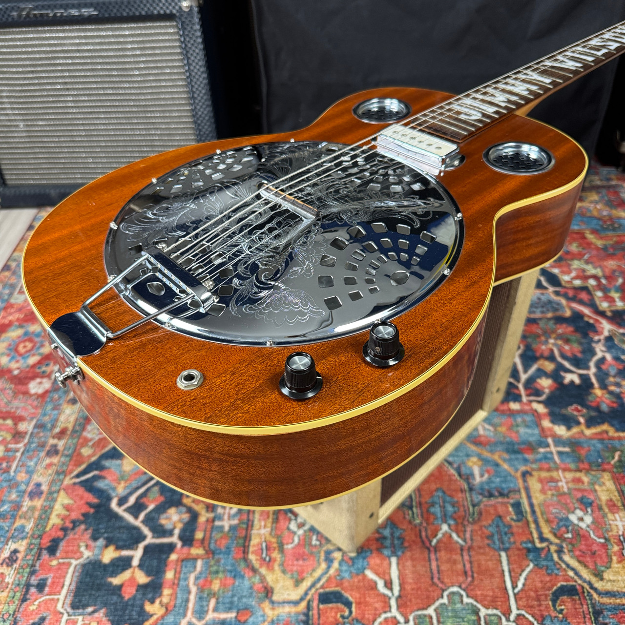 60's Jimmy Wilson Dobro Roundneck by Mosrite Model EXF