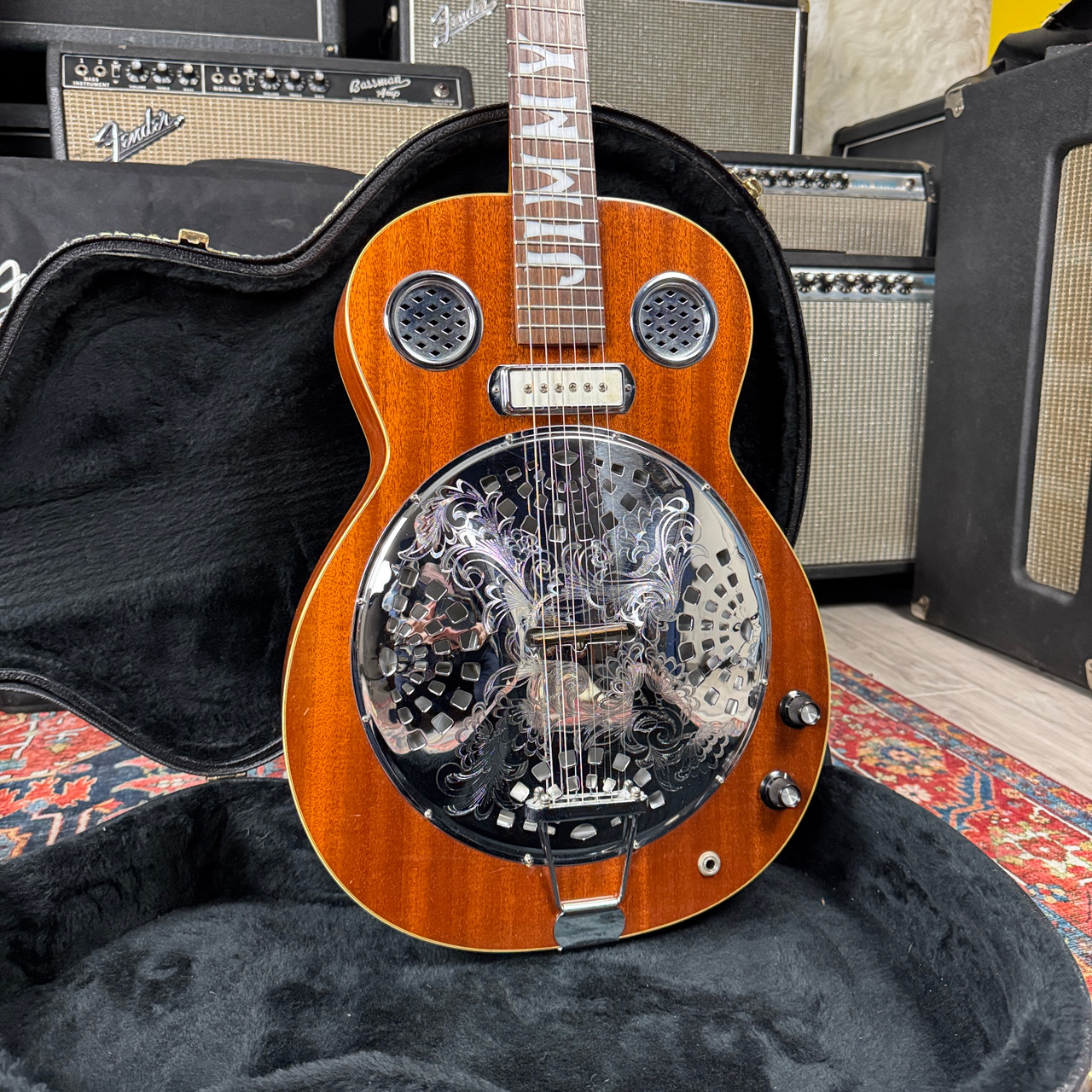 60's Jimmy Wilson Dobro Roundneck by Mosrite Model EXF