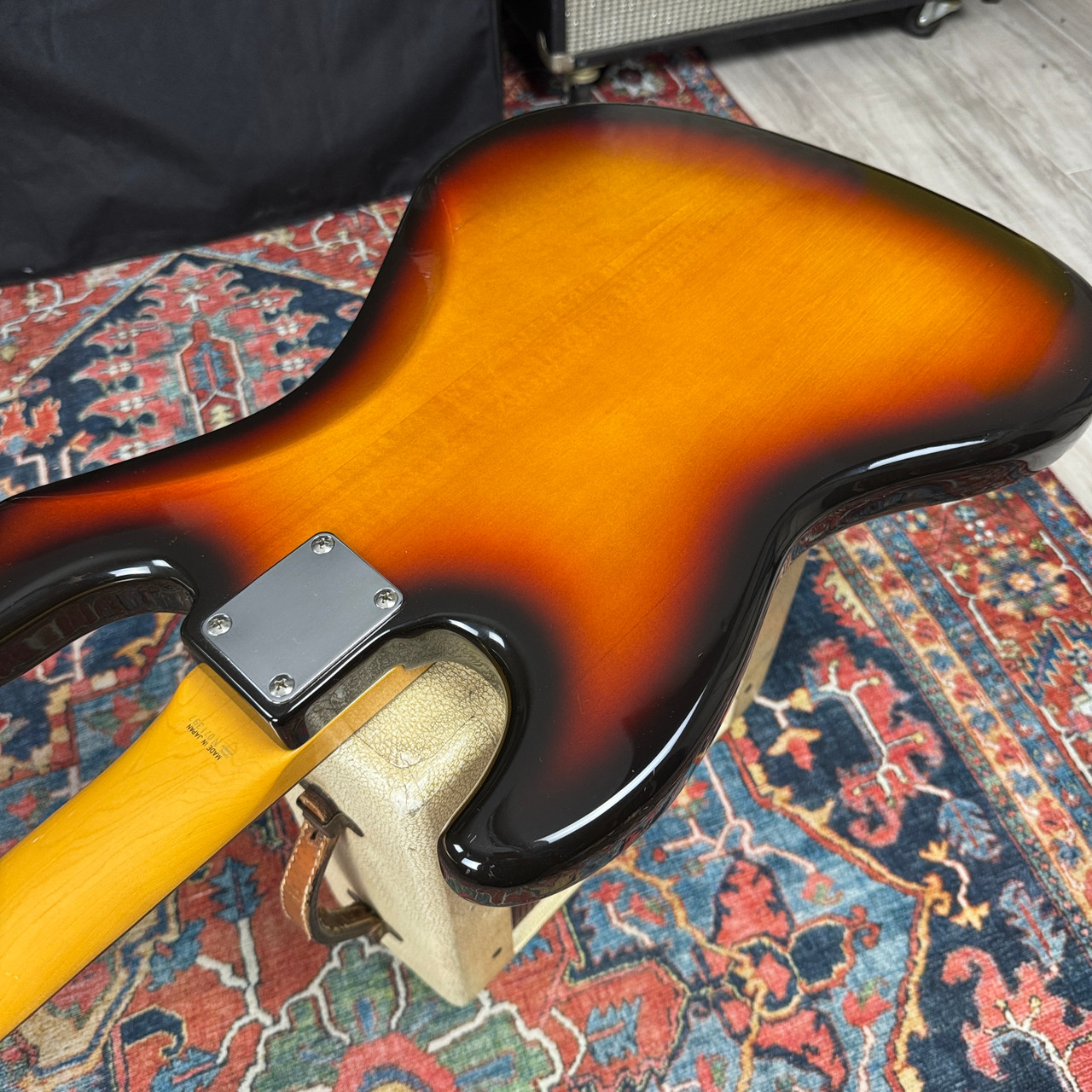 1993年　Fender USA Jazz Bass サンバースト Fender Jazz Bass JB-62 Solid Body Electric Bass Guitar (1993