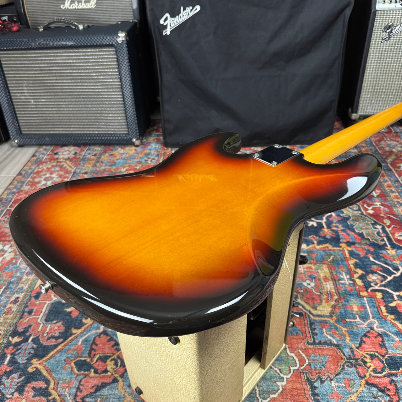 Fender Japan 62 Reissue Jazz Bass JB62 3 Tone Sunburst Fujigen