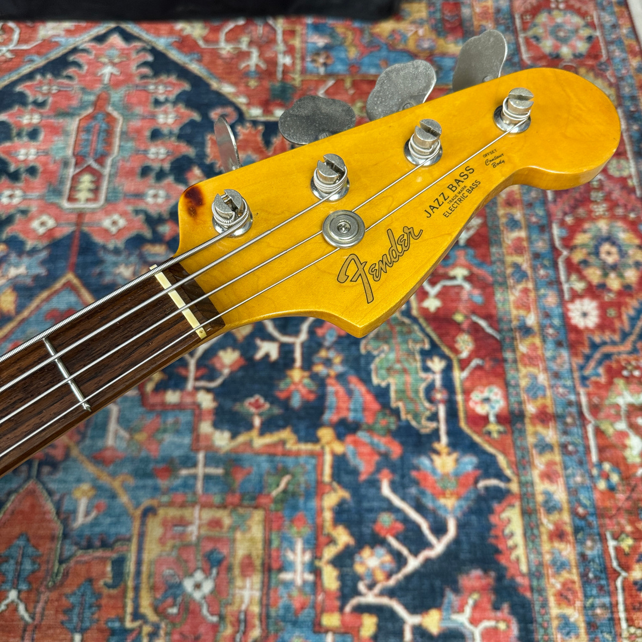 1993年　Fender USA Jazz Bass サンバースト Fender Jazz Bass JB-62 Solid Body Electric Bass Guitar (1993