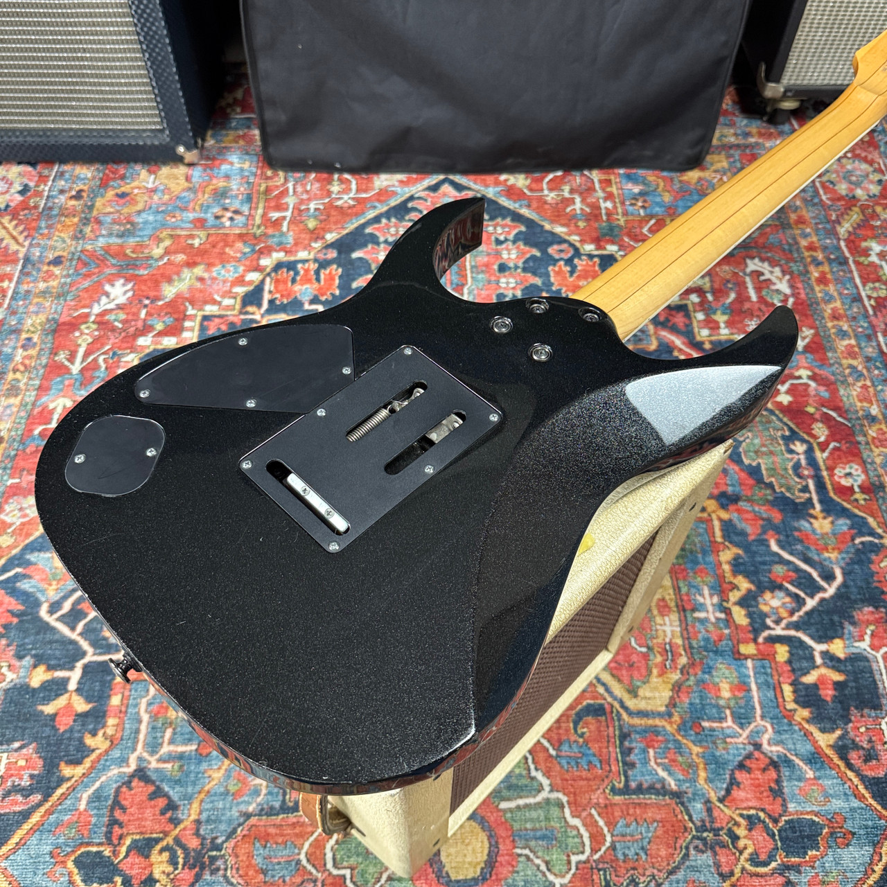 ギター Ibanez Prestige RG2570E-GK Ibanez Prestige RG2570E Galaxy Black MIJ by Fujigen 2007