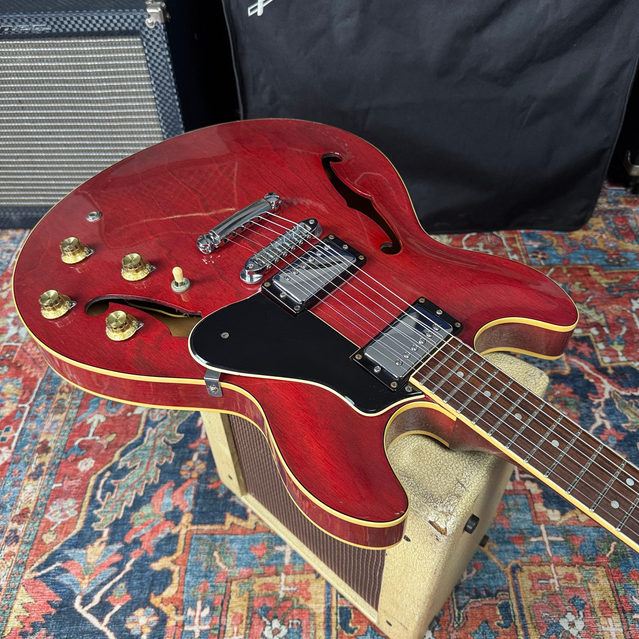 YAMAHA SA700 Super Axe セミアコースティック エレキギター YAMAHA SA700 Super Axe Semi Acoustic Electric Guitar Red Good | eBay