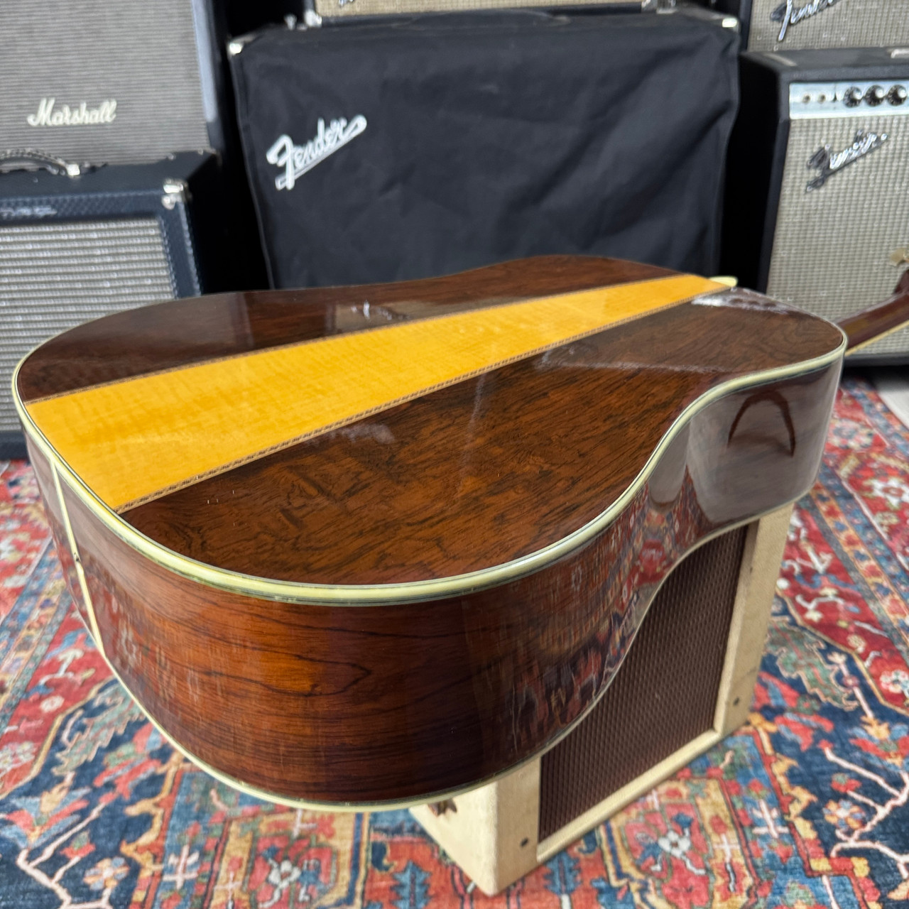 Morris W100 X-Braced Dreadnought MIJ Hand Built