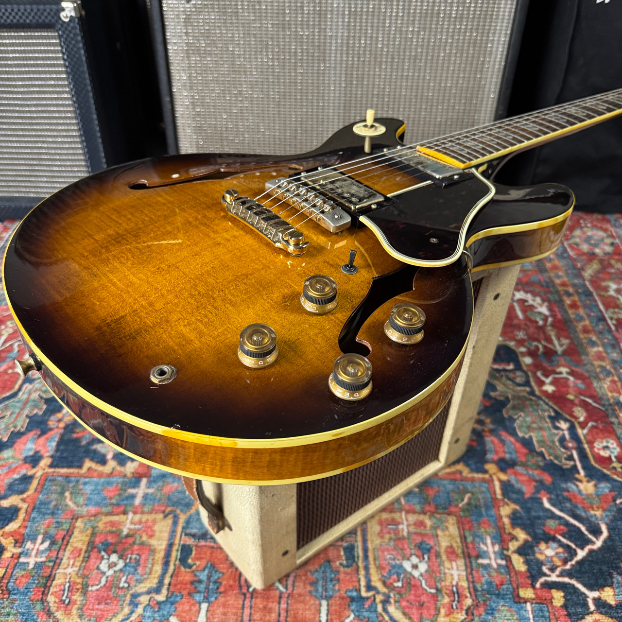 Greco SV800S Super View Semi Hollowbody ES339 Style Maxon PU2