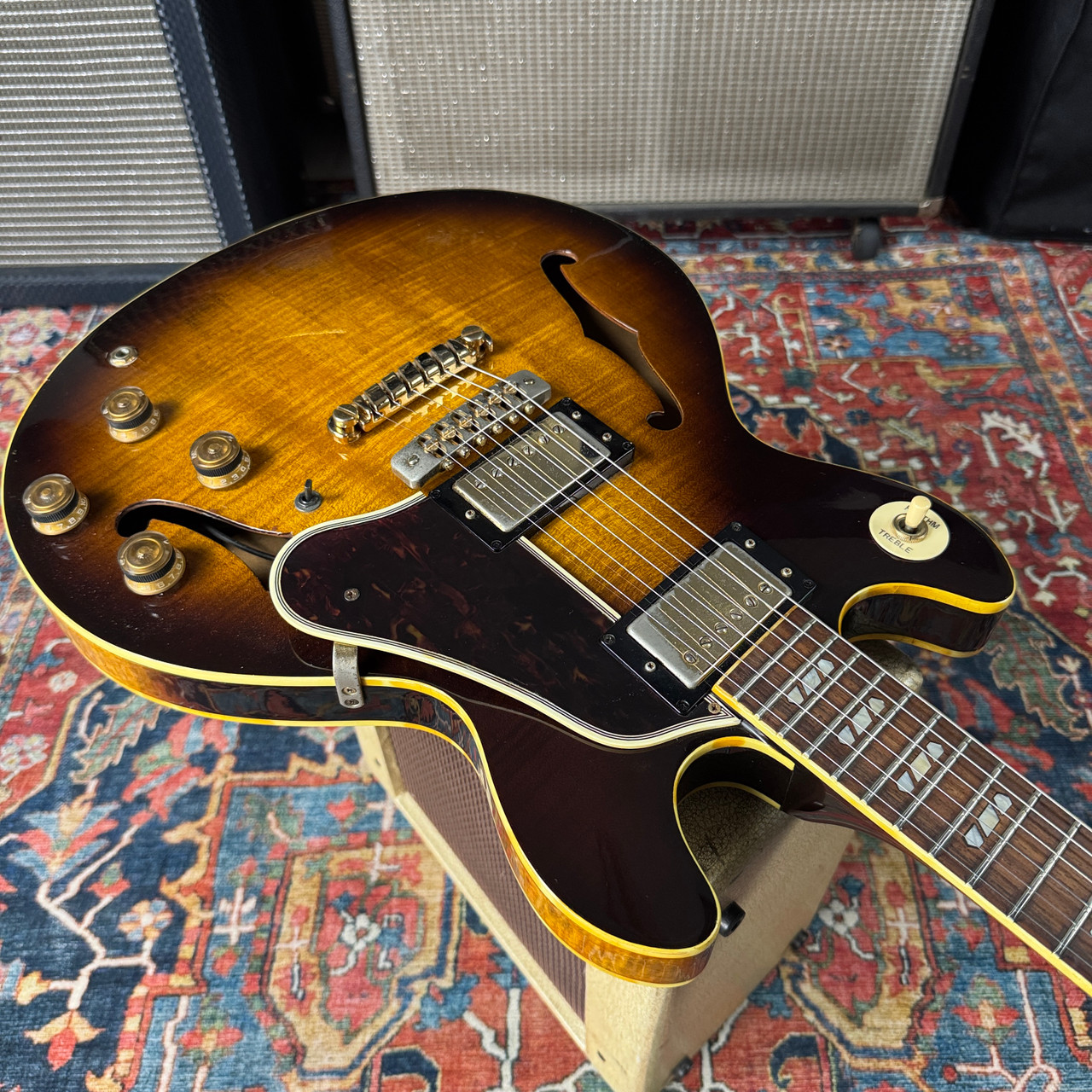 Greco SV800S Super View Semi Hollowbody ES339 Style Maxon PU2