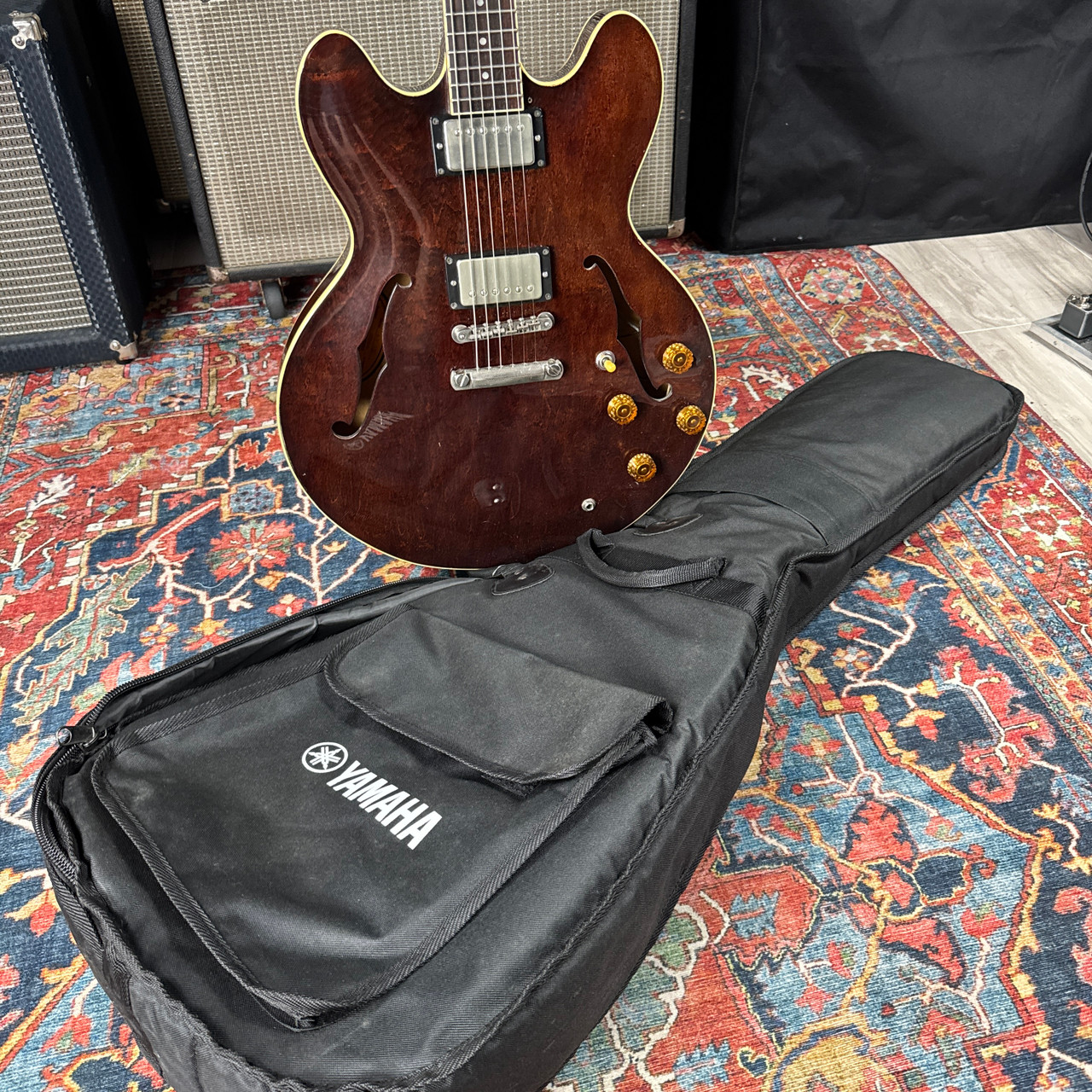 Orville By Gibson ES-335 Dot 1992 Lacquer USA Pickups MIJ - Walnut