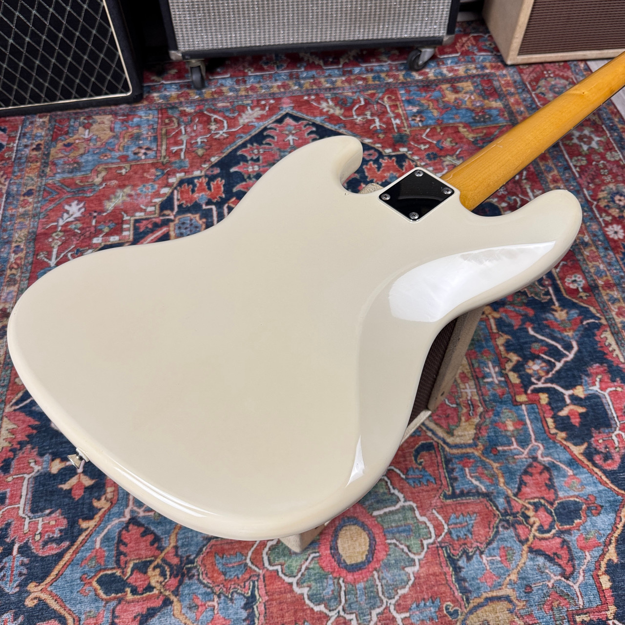 Fender '62 Reissue Jazz Bass JB-62 Vintage Series Olympic White