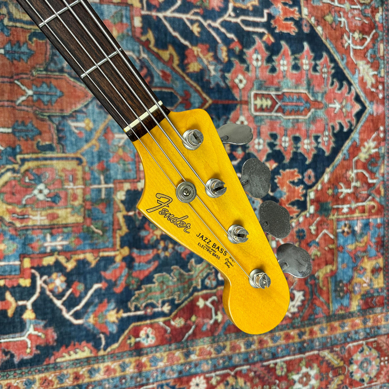 Fender '62 Reissue Jazz Bass JB-62 Vintage Series Olympic White