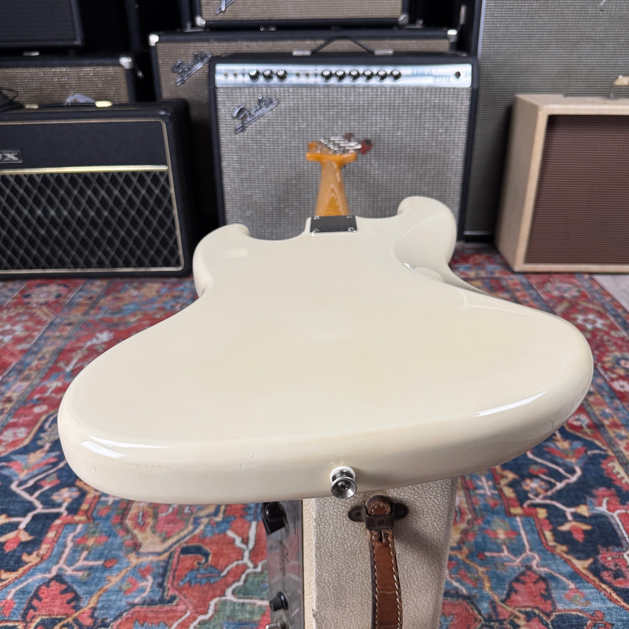 Fender '62 Reissue Jazz Bass JB-62 Vintage Series Olympic White