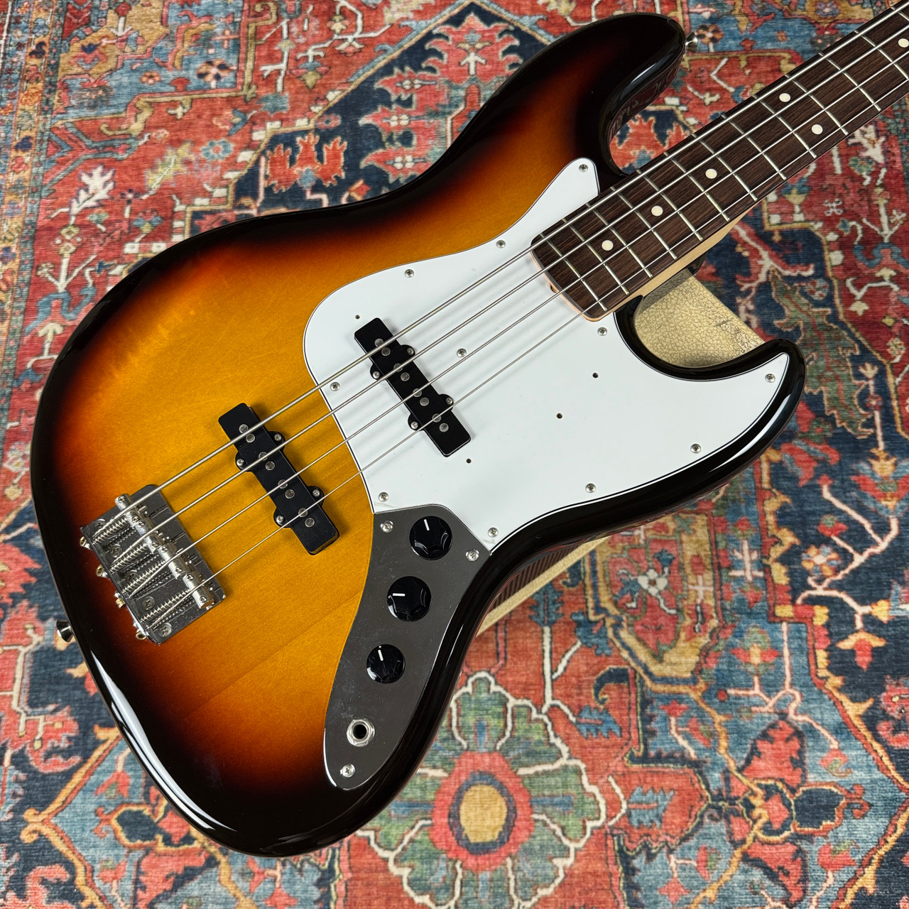 Fender Japan JB66 Jazz Bass（2010-2012年製） 2012 Fender Jazz Bass JB/HO Semi-Hollow Mahogany Body, Blocks