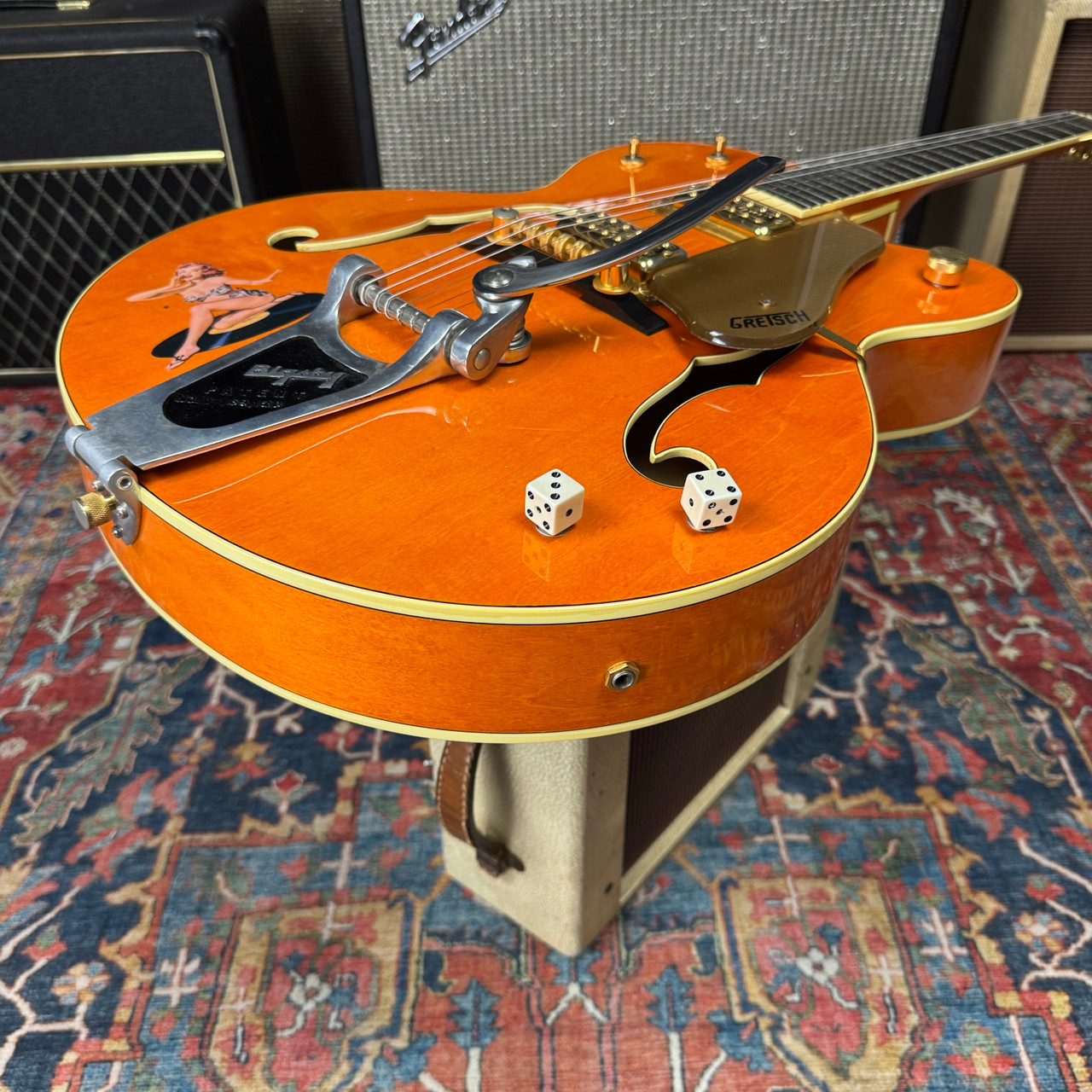 Gretsch 6120-60 Nashville 1960 Reissue Terada MIJ Setzer MODS - 1993