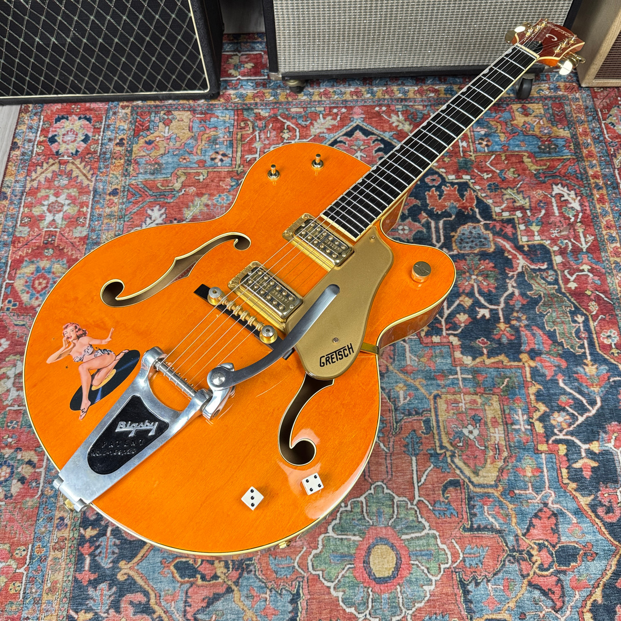 Gretsch 6120-60 Nashville 1960 Reissue Terada MIJ Setzer MODS - 1993