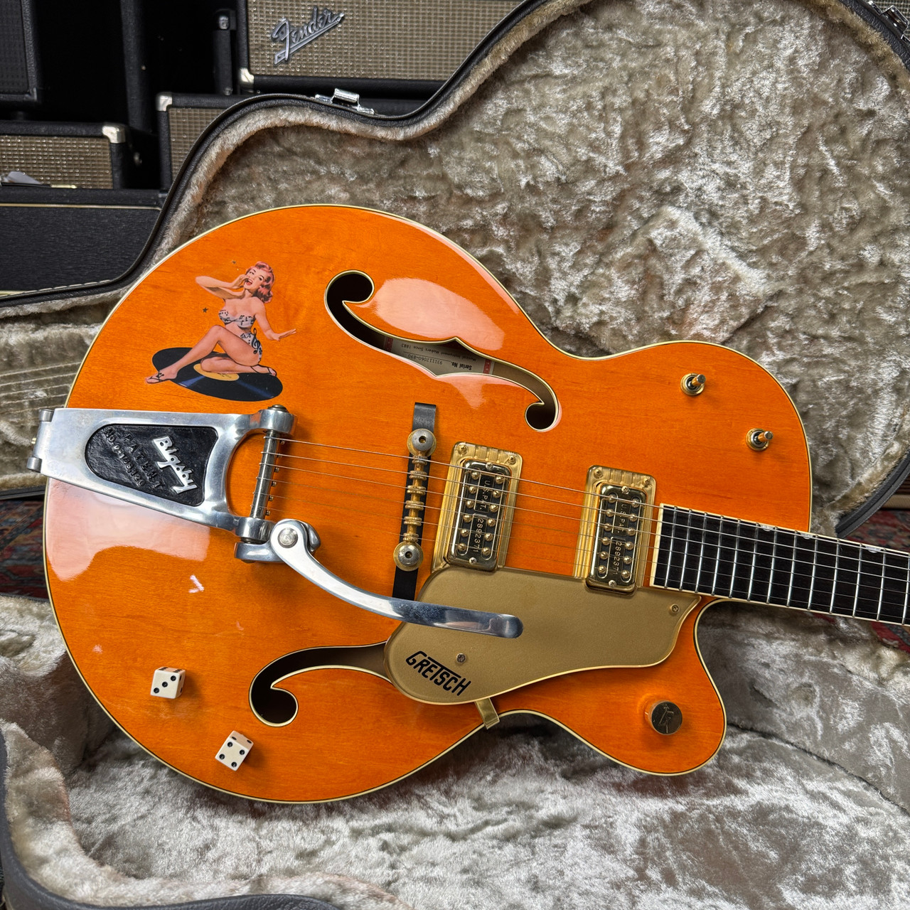Gretsch 6120-60 Nashville 1960 Reissue Terada MIJ Setzer MODS - 1993