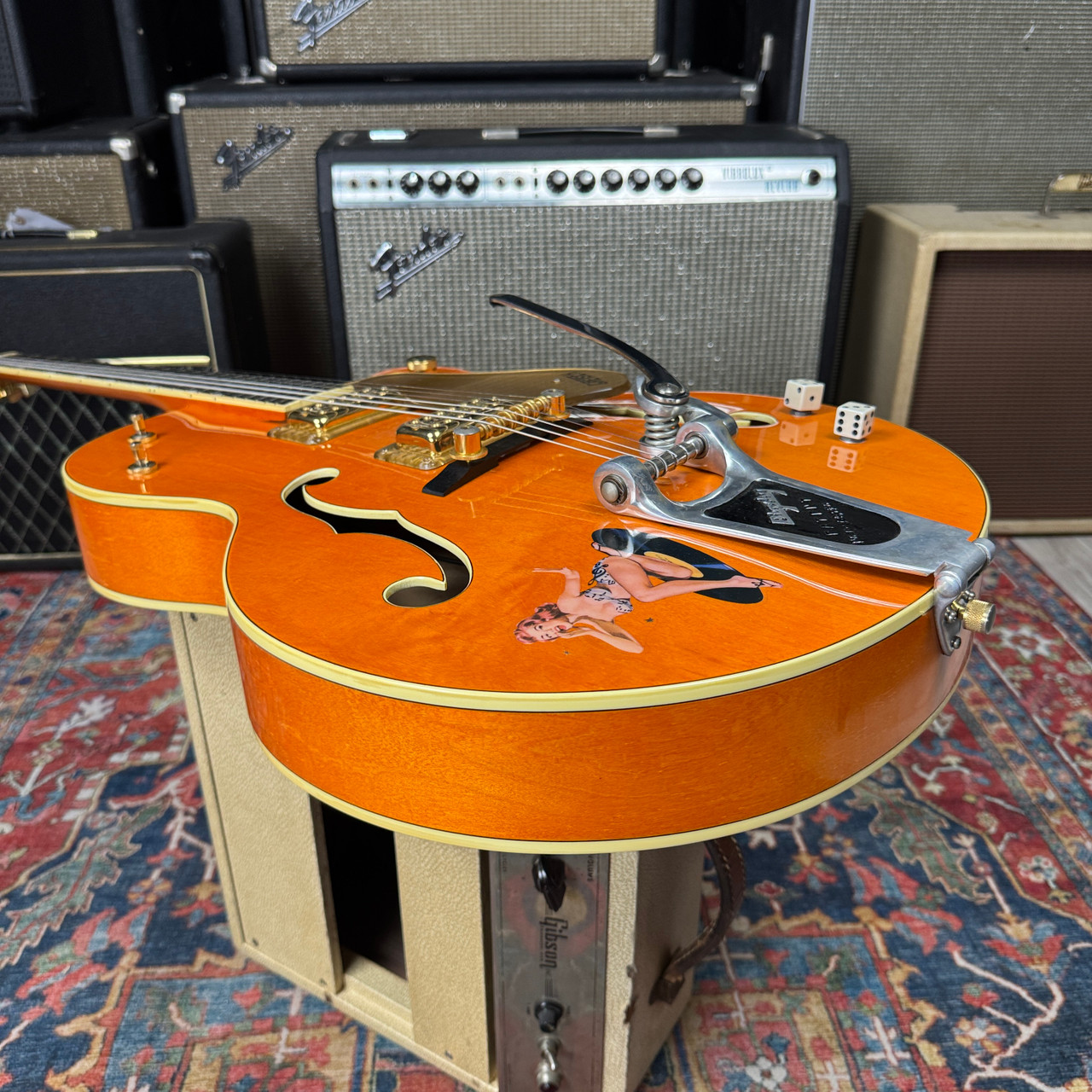 Gretsch 6120-60 Nashville 1960 Reissue Terada MIJ Setzer MODS - 1993