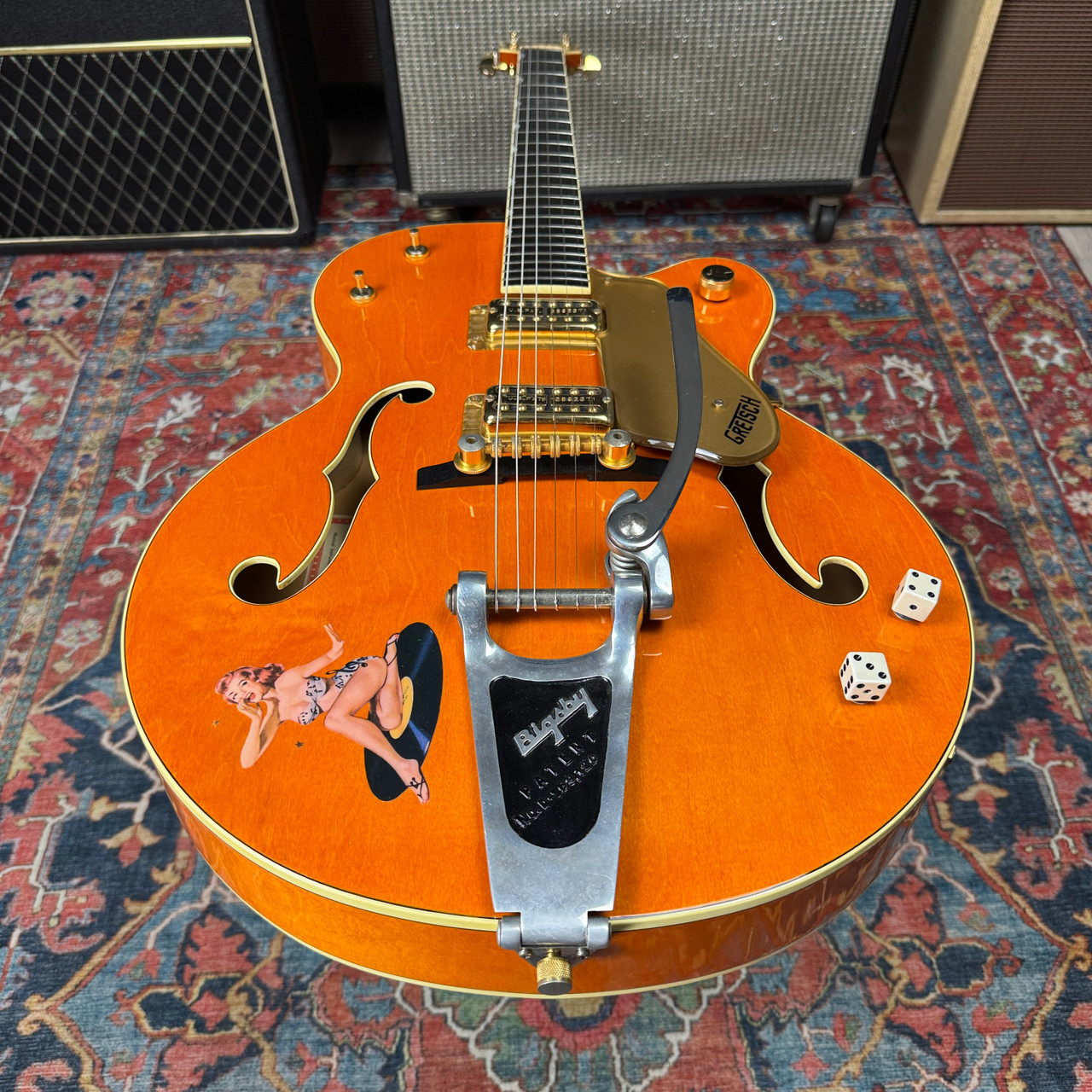 Gretsch 6120-60 Nashville 1960 Reissue Terada MIJ Setzer MODS - 1993