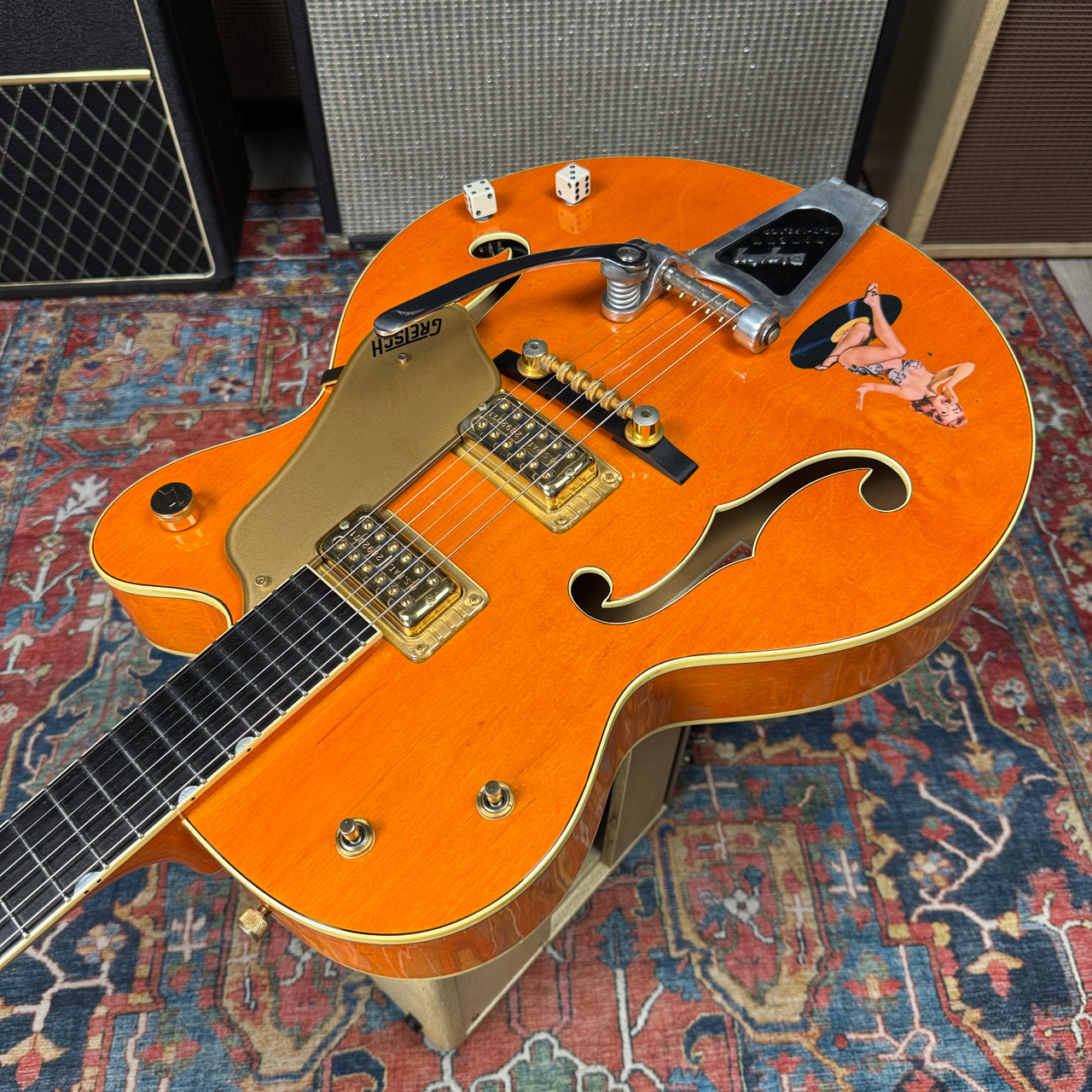 Gretsch 6120-60 Nashville 1960 Reissue Terada MIJ Setzer MODS - 1993