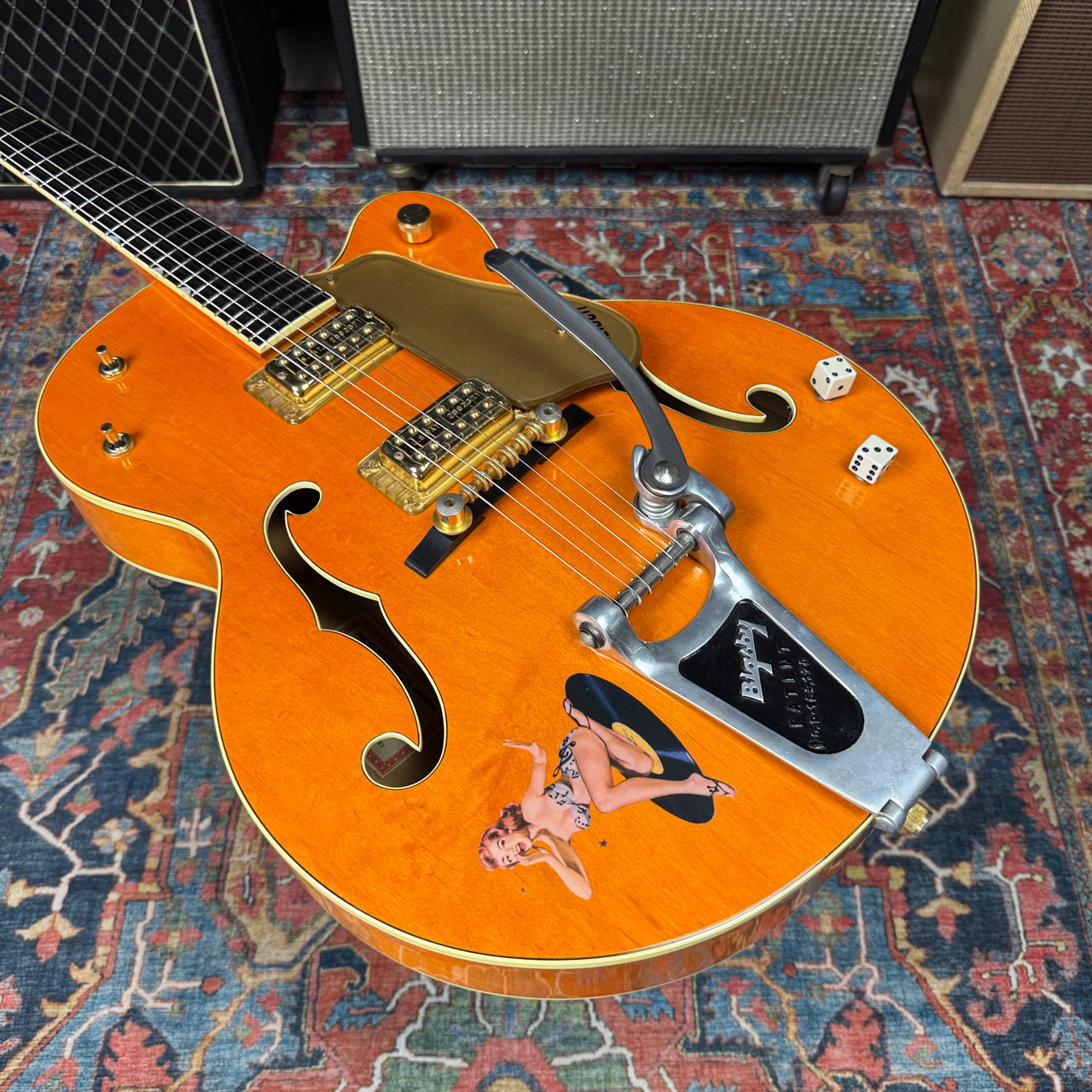 Gretsch 6120-60 Nashville 1960 Reissue Terada MIJ Setzer MODS - 1993