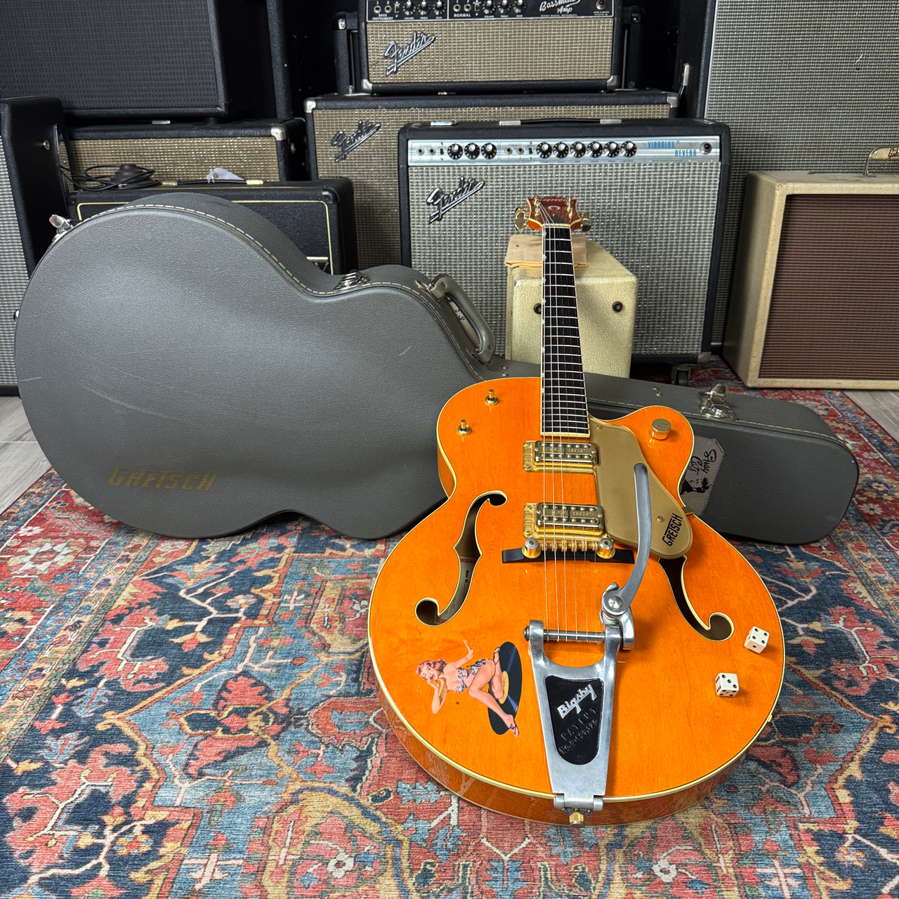Gretsch 6120-60 Nashville 1960 Reissue Terada MIJ Setzer MODS - 1993