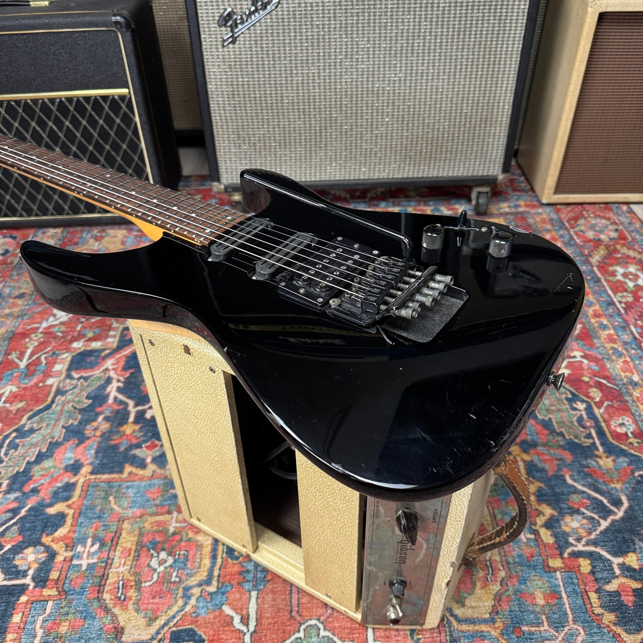 Fernandes FR55T HSS Super Strat w/FRT Floyd Rose Licensed Tremolo